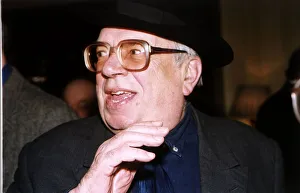 George Melly jazz singer entertainer presenter. February 1997 George Melly jazz singer entertainer presenter. February 1997