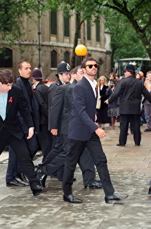 George Michael arriving at the High Court, during his failed court battle to be released George Michael arriving at the High Court, during his failed court battle to be released