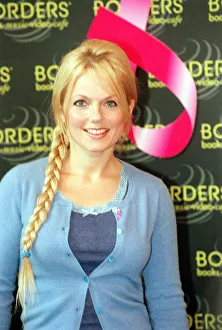 GERI HALLIWELL October 1999 AT THE LAUNCH OF HER NEW BOOK AT BORDERS IN GLASGOW GERI HALLIWELL October 1999 AT THE LAUNCH OF HER NEW BOOK AT BORDERS IN GLASGOW