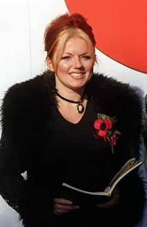 Geri of Spice GIrls at launch Poppy Appeal October 1997 with Dame Vera Lynn Geri of Spice GIrls at launch Poppy Appeal October 1997 with Dame Vera Lynn