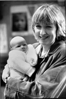 Gil Brailey with her baby - August 1989 Gil feared she was for the chop when she Gil Brailey with her baby - August 1989 Gil feared she was for the chop when she