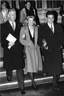 Gillian Taylforth Actress from the TV Soap Eastenders leaves High Court with fiancee Gillian Taylforth Actress from the TV Soap Eastenders leaves High Court with fiancee