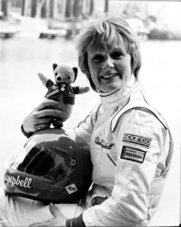 Gina Campbell daughter of the late Sir Donald Campbell who holds the World Water Speed Gina Campbell daughter of the late Sir Donald Campbell who holds the World Water Speed