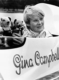 Gina Campbell daughter of the World Water Speed Record holder Sir Donald Campbell Gina Campbell daughter of the World Water Speed Record holder Sir Donald Campbell