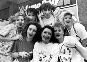 Girls at Lunn Poly proved they were game for a laugh when they put on their red noses Girls at Lunn Poly proved they were game for a laugh when they put on their red noses