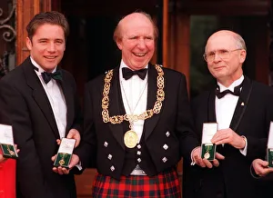 Glasgow Lord Provost Pat Lally with Ally McCoist and Fergus McCann at special award Glasgow Lord Provost Pat Lally with Ally McCoist and Fergus McCann at special award