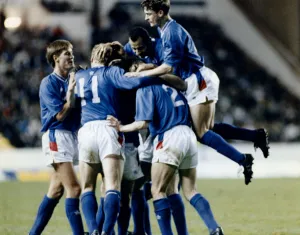 Glasgow Rangers 2 v Dunfermline Athletic 1 Scottish Premier Division match at Ibrox Glasgow Rangers 2 v Dunfermline Athletic 1 Scottish Premier Division match at Ibrox