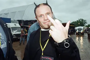Glastonbury Festival 1997 Picture shows Keith Flint from The Prodigy Glastonbury Festival 1997 Picture shows Keith Flint from The Prodigy