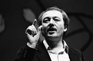 GLC leader Ken Livingstone addressing the Militant Socialist Convention at London' GLC leader Ken Livingstone addressing the Militant Socialist Convention at London'