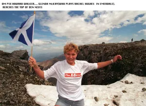 Glenda McKay on top of Ben Nevis June 1998 Glenda McKay on top of Ben Nevis June 1998