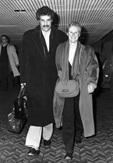 Glenn Close actress who starred in Fatal Attraction arriving at Heathrow with lover John Glenn Close actress who starred in Fatal Attraction arriving at Heathrow with lover John