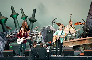 Glenn Frey of The Eagles performing live at the McAlpine Stadium in Huddersfield Glenn Frey of The Eagles performing live at the McAlpine Stadium in Huddersfield