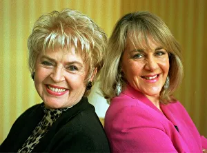 Gloria Hunniford and Nina Myskow October 1998 at the Langham Hotel next to the BBC Gloria Hunniford and Nina Myskow October 1998 at the Langham Hotel next to the BBC