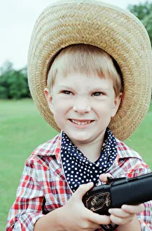 Golcar Nursery school children pictured during a Wild West fund day and barbecue Golcar Nursery school children pictured during a Wild West fund day and barbecue