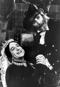 Former Goons Spike Milligan and Peter Sellers are pictured on the set of Former Goons Spike Milligan and Peter Sellers are pictured on the set of