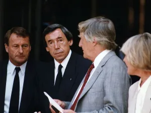 Gordon Banks Football Ex England Goalkeeper at memorial servive for Bobby Moore Gordon Banks Football Ex England Goalkeeper at memorial servive for Bobby Moore