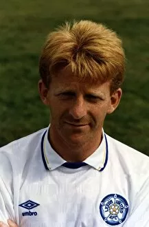 Images Dated 13th May 1990: Gordon Strachan of Leeds United May 1990