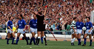 Graeme Souness being ordered off by referee August 1987 David Syme - referee Jimmy Graeme Souness being ordered off by referee August 1987 David Syme - referee Jimmy