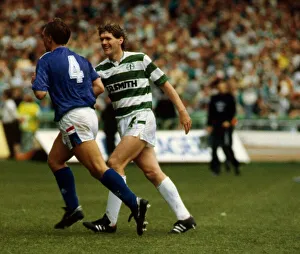 Graham Roberts & Roy Aitken in action August 1987 Graham Roberts & Roy Aitken in action August 1987