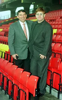 Graham Taylor Watford Football Club December 1998 Football Manager with Sir Elton Graham Taylor Watford Football Club December 1998 Football Manager with Sir Elton