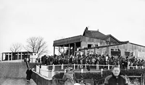 The Grandstand at Sedgefield Racecourse 24th January 1978 The Grandstand at Sedgefield Racecourse 24th January 1978