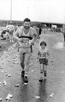 Great North Run, 17 June 1984 - The big and the small - hannah York Great North Run, 17 June 1984 - The big and the small - hannah York