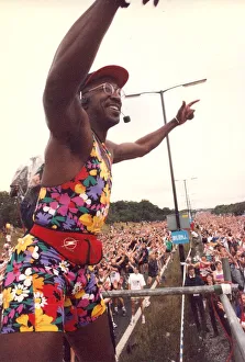 The Great North Run 17 September 1995 - Mr Motivator gets the runners warmed-up The Great North Run 17 September 1995 - Mr Motivator gets the runners warmed-up