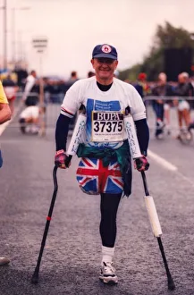 The Great North Run 4 October 1998 - Competitors at the start - ready for the off - Brian The Great North Run 4 October 1998 - Competitors at the start - ready for the off - Brian