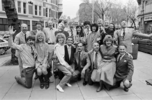 A group of top actors and actresses have grouped together with Ray Cooney at A group of top actors and actresses have grouped together with Ray Cooney at