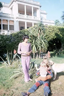 Guitarist Keith Richards Rolling Stones with actress Anita Pallenberg Guitarist Keith Richards Rolling Stones with actress Anita Pallenberg