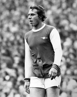 Gunner John Radford looks as if he had a ripping time in the Arsenal-Liverpool game Gunner John Radford looks as if he had a ripping time in the Arsenal-Liverpool game