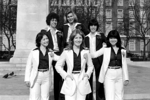The Guys and Dolls pop group. February 1975 75-01169-001 The Guys and Dolls pop group. February 1975 75-01169-001