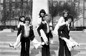 The Guys and Dolls pop group. February 1975 75-01169-003 The Guys and Dolls pop group. February 1975 75-01169-003