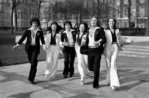 The Guys and Dolls pop group. February 1975 75-01169-006 The Guys and Dolls pop group. February 1975 75-01169-006