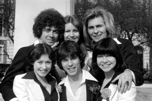 The Guys and Dolls pop group. February 1975 75-01169-009 The Guys and Dolls pop group. February 1975 75-01169-009