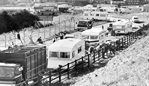 Some gypsy families settle in Throckley in August 1978 Some gypsy families settle in Throckley in August 1978