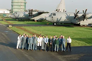 Hand over of planes at Marshall Aerospace - City Airport, Cambridge. 23rd November 1999 Hand over of planes at Marshall Aerospace - City Airport, Cambridge. 23rd November 1999
