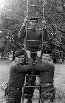 Happy trio (left to right) Signalman Arthur Warner, Signalman Jack Morgan, 28 Happy trio (left to right) Signalman Arthur Warner, Signalman Jack Morgan, 28