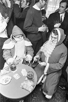After a hard day in the Grotto, with children pulling your beard and screaming After a hard day in the Grotto, with children pulling your beard and screaming
