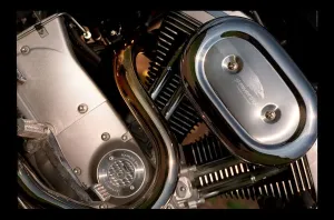 Harley Davidson motorbike June 1998 engine Harley Davidson motorbike June 1998 engine