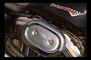 Harley Davidson motorbike June 1998 engine Harley Davidson motorbike June 1998 engine