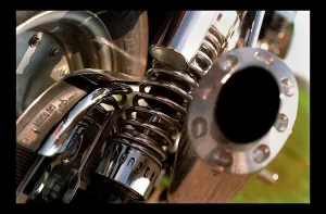 Harley Davidson motorbike June 1998 exhaust Harley Davidson motorbike June 1998 exhaust