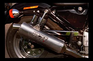 Harley Davidson motorbike June 1998 Vance and Hines engine Harley Davidson motorbike June 1998 Vance and Hines engine