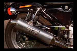 Harley Davidson motorbike June 1998 Vance and Hines engine Harley Davidson motorbike June 1998 Vance and Hines engine