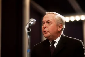 Harold Wilson at the 1972 conference in Blackpool Harold Wilson at the 1972 conference in Blackpool