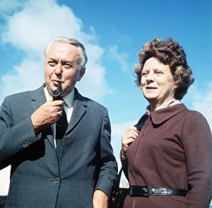 Harold Wilson, former Labour Prime Minister, and wife Mary in October 1974 Wilson Harold Wilson, former Labour Prime Minister, and wife Mary in October 1974 Wilson