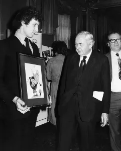 Harold Wilson former Labour Prime Minister of Great Britain at the informal luncheon of Harold Wilson former Labour Prime Minister of Great Britain at the informal luncheon of