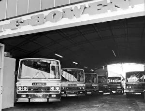The headquarters of Bowen Coaches at Cotterills Lane Alum Rock Coventry Road Small Heath The headquarters of Bowen Coaches at Cotterills Lane Alum Rock Coventry Road Small Heath