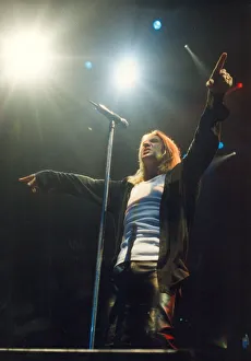 Heavy Metal band Def Leppard perform in concert at the Newcastle Arena 25 November 1996 Heavy Metal band Def Leppard perform in concert at the Newcastle Arena 25 November 1996