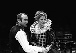Helen Mirren March 1981 Actress in Duchess of Malfi Stage Theatre Play With Helen Mirren March 1981 Actress in Duchess of Malfi Stage Theatre Play With